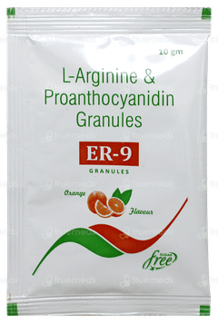 Er 9 Orange Flavour Sugar Free Granules 10Gm