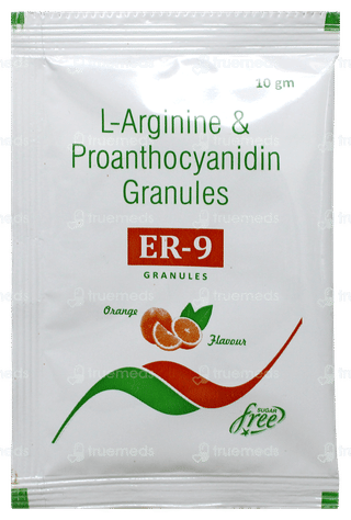 Er 9 Orange Flavour Sugar Free Granules 10Gm