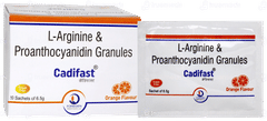 Cadifast Orange Flavour Sugar Free Granules 6.5gm Cadifast Orange Flavour Sugar Free Granules 6.5gm