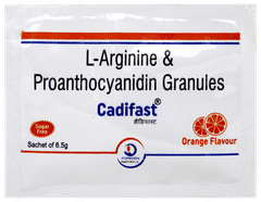 Cadifast Orange Flavour Sugar Free Granules 6.5gm
