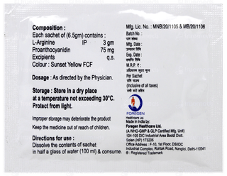 Cadifast Orange Flavour Sugar Free Granules 6.5gm