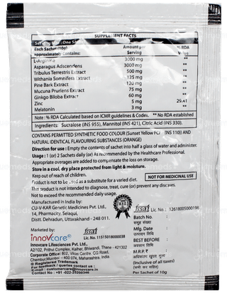 Edrive Mx Sugar Free Granules 10gm