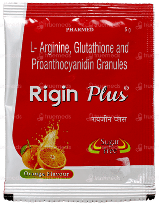 Rigin Plus Orange Flavour Sugar Free Sachet 5Gm
