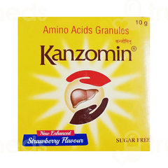 Kanzomin Strawberry Flavour Sugar Free Granules 10gm