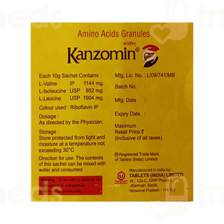 Kanzomin Strawberry Flavour Sugar Free Granules 10gm