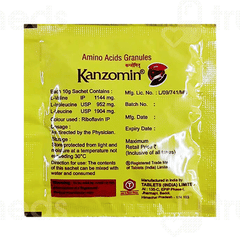 Kanzomin Strawberry Flavour Sugar Free Granules 10gm
