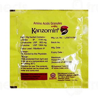Kanzomin Strawberry Flavour Sugar Free Granules 10gm