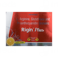 Rigin Plus Lemon Flavour Sugar Free Sachet 5gm