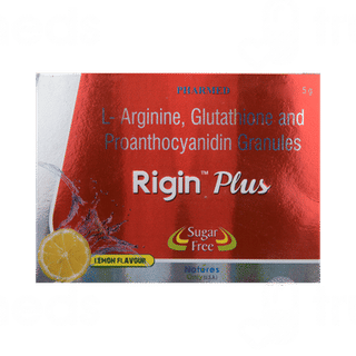 Rigin Plus Lemon Flavour Sugar Free Sachet 5gm