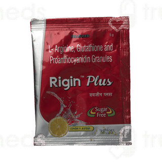 Rigin Plus Lemon Flavour Sugar Free Sachet 5gm