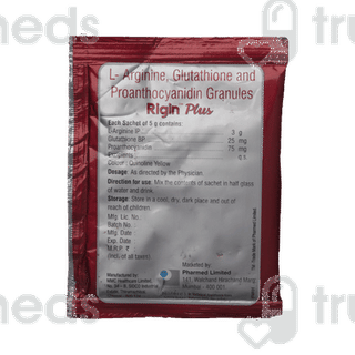 Rigin Plus Lemon Flavour Sugar Free Sachet 5gm