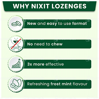 Nixit 2mg Frost Mint Flavour Sugar Free Nicotine Gums 10