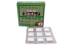 Stop Nic Zeal 2mg Fennel Sugar Free Nicotine Gum 9