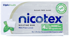 Nicotex 4mg Mint Plus Flavour Sugar Free Nicotine Gum 29