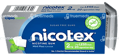 Nicotex 2mg Mint Plus Flavour Sugar Free Nicotine Gum 29