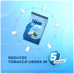 Nico Sure 2mg Spearmint Nicotine Gums 10 Nico Sure 2mg Spearmint Nicotine Gums 10