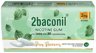 2Baconil 2Mg Pan Flavour Nicotine Gums 30