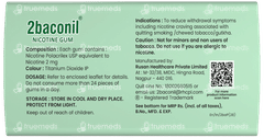 2Baconil 2Mg Pan Flavour Nicotine Gums 30