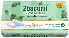 2Baconil 2Mg Pan Flavour Nicotine Gums 30