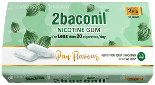 2Baconil 2Mg Pan Flavour Nicotine Gums 30