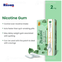 2Baconil 2Mg Pan Flavour Nicotine Gums 30