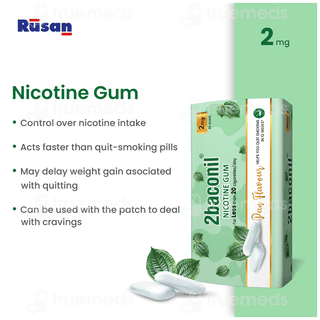 2Baconil 2Mg Pan Flavour Nicotine Gums 30