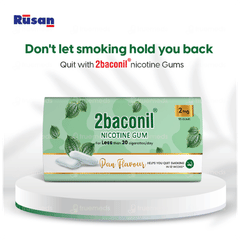 2Baconil 2Mg Pan Flavour Nicotine Gums 30