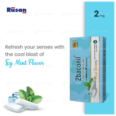 2baconil 2mg Mint Flavour Nicotine Gums 30