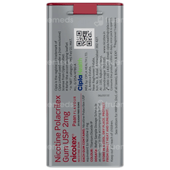 Nicotex 2Mg Paan Flavour Sugar Free Nicotine Gums 29