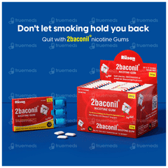 2Baconil 2Mg Icy Mint Sugar Free Nicotine 20 Pack Of 9 Gums