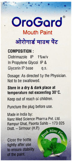 Orogard Mouth Paint 15Ml Orogard Mouth Paint 15Ml