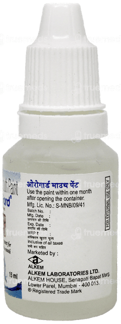 Orogard Mouth Paint 15Ml Orogard Mouth Paint 15Ml