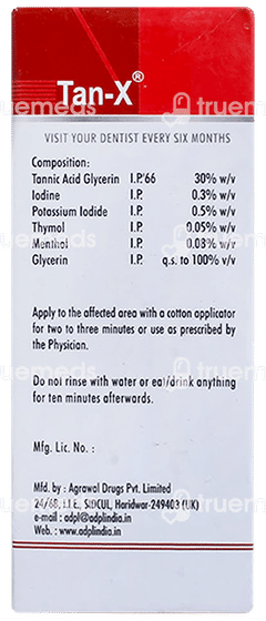 Tan X Gum Astringent 30ml