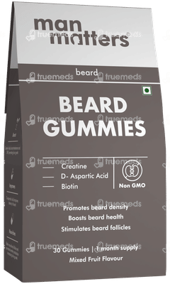 Man Matters Beard Growth Gummies 30