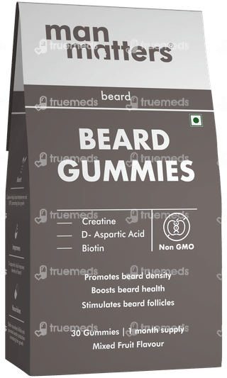 Man Matters Beard Growth Gummies 30