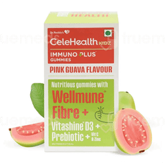 Celehealth Kidz Immuno Plus Pink Guava Flavour Gummies 30