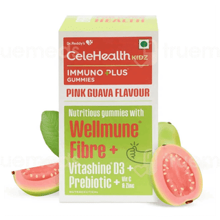 Celehealth Kidz Immuno Plus Pink Guava Flavour Gummies 30