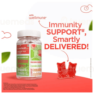 Celehealth Kidz Immuno Plus Pink Guava Flavour Gummies 30
