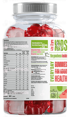 Celehealth Kidz Immuno Plus Pink Guava Flavour Gummies 30
