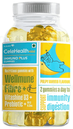 Celehealth Kidz Immuno Plus Pulpy Mango Flavour Gummies 30