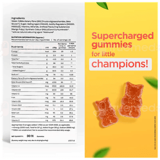 Celehealth Kidz Immuno Plus Pulpy Mango Flavour Gummies 30