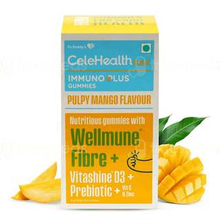 Celehealth Kidz Immuno Plus Pulpy Mango Flavour Gummies 30