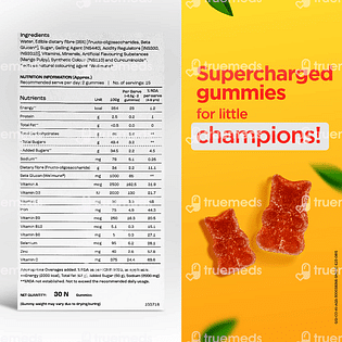 Celehealth Kidz Immuno Plus Pulpy Mango Flavour Gummies 30