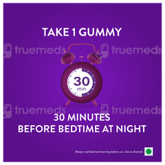Vicks Zzzquil Natura Strawberry Lavender Flavour Gummies 10