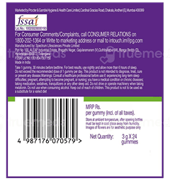 Vicks Zzzquil Natura Strawberry Lavender Flavour Gummies 24