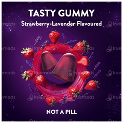 Vicks Zzzquil Natura Strawberry Lavender Flavour Gummies 24