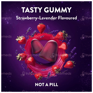 Vicks Zzzquil Natura Strawberry Lavender Flavour Gummies 24