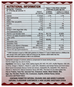 Eyetamin Strawberry & Orange Flavour Gummies 30