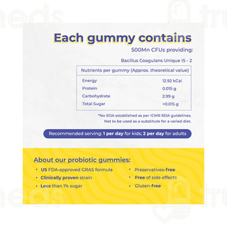 Velbiom Bonatona Probiotic Gummies 30