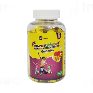 Kinderwoods New Delicious Strawberry Flavoured Gummies 30